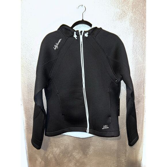 Helly Hansen Sporty Gorpcore Navy Blue Hoodie Jacket - Picture 1 of 14
